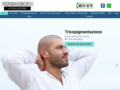 Tricopigmentazione effetto densità