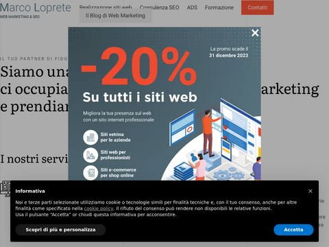 Marco Loprete -- Consulente Web Marketing