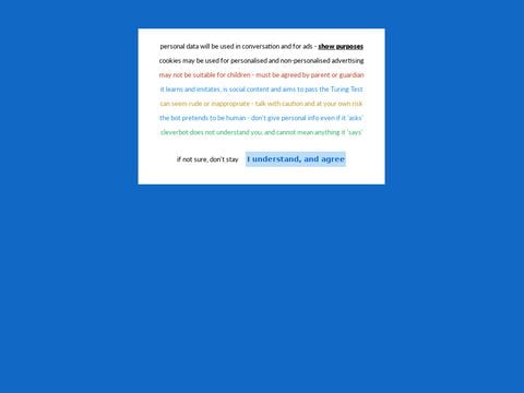 Cleverbot - chatta con l'intelligenza artificiale