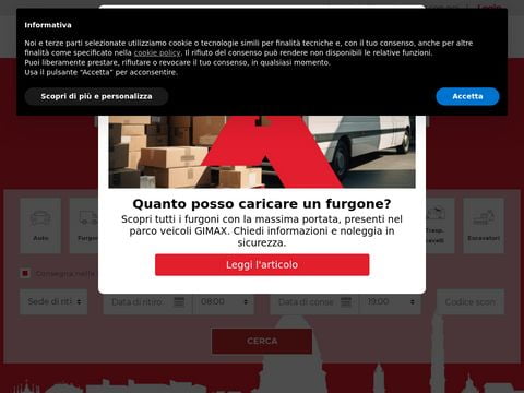 Gimax noleggio lungo termine Torino