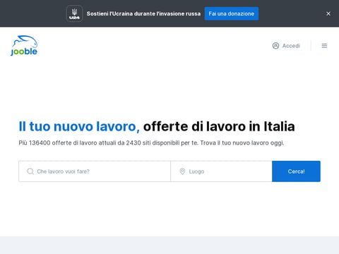 Jooble, motore di ricerca di lavoro