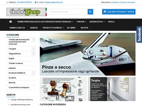 timbrishop.com - timbri personalizzati
