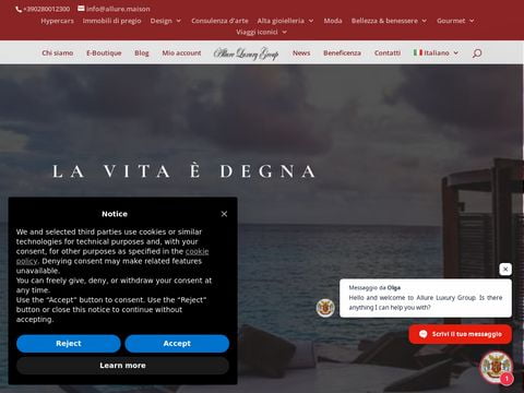 Arredamento di Lusso - Allure Luxury Group
