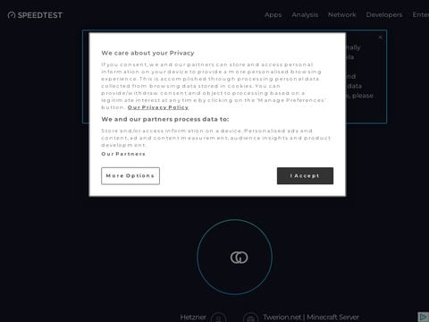 speedtest.net - pingtest velocità adsl