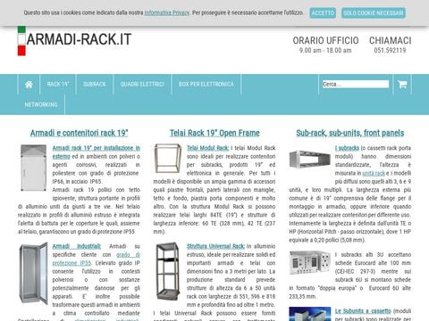 Armadi rack e quadri elettrici