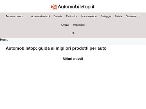 Prodotti e recensioni articoli per auto