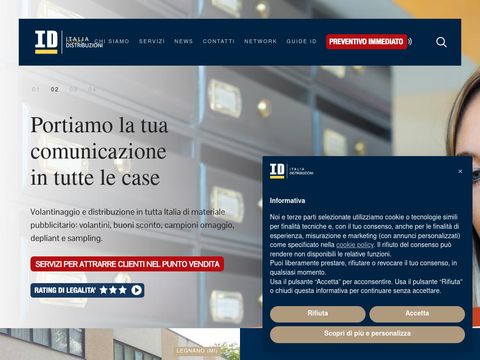 Agenzia di volantinaggio - Italia Distribuzioni