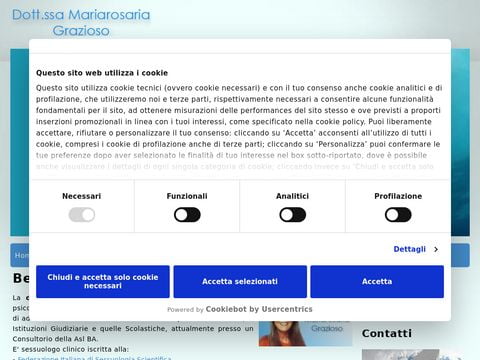 Psicologo Bari dott.ssa Mariarosaria Grazioso