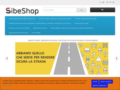 Sibeshop - cartelli stradali
