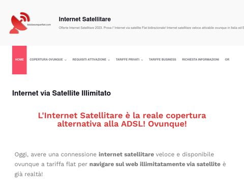 SkyDSL: Connessione satellitare Flat