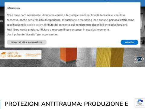 Protezioni in gomma antitrauma