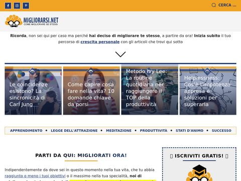 Migliorare se stessi Ora!