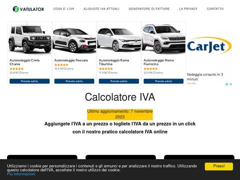 Un modo semplice per calcolare l'IVA