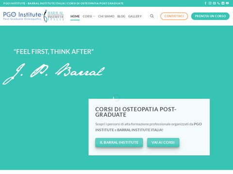 PGO Institute - Barral Institute Italia