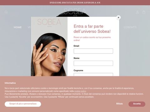 Sobea Cosmetics make up by Federica Nargi