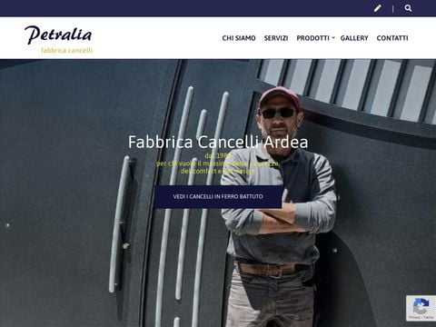 Petralia: fabbrica cancelli