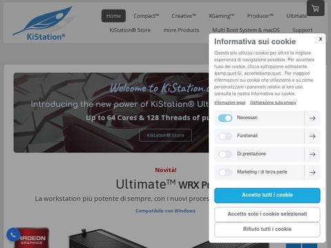 KiStation® Professional Computer Workstation