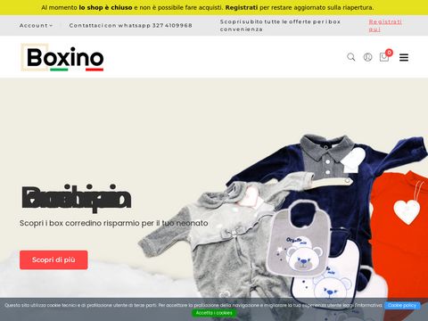 Boxino Box corredino e intimo bambini