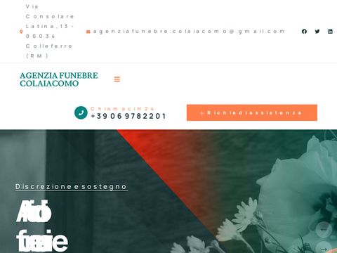 Onoranze funebri Colaiacomo a Colleferro