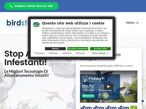 Birdstop Allontanamento Volatili
