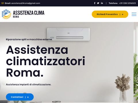 Assistenza condizionatori e climatizzatori Roma