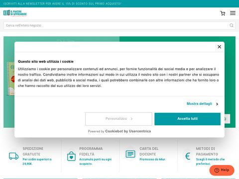 Il Piacere di apprendere, libreria online