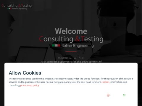 Consulting & Testing - Your ideal partner