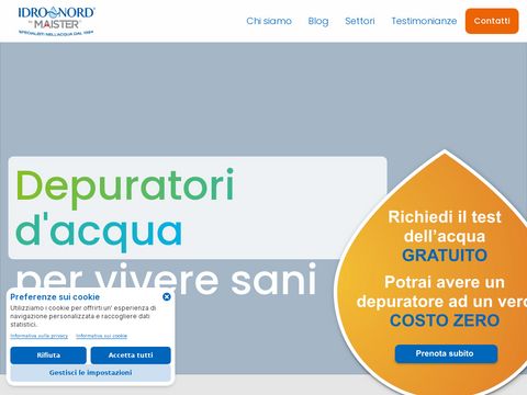 Addolcitori e depuratori acqua ad osmosi inversa