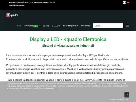 Kquadro Elettronica SRL - Display a LED
