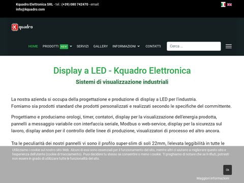 Kquadro Elettronica SRL - Display a LED