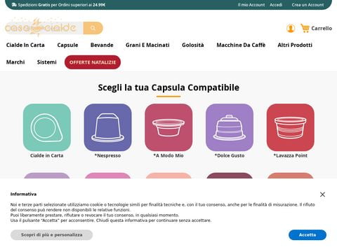 Casa Cialde Shop online