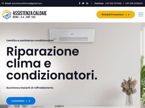 Assistenza caldaie Roma - A.A. AMP