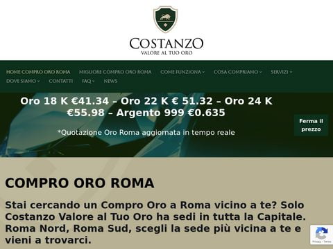 Compro oro Roma