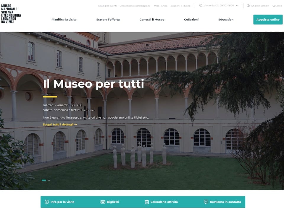 museo nazionale scienza e tecnologia