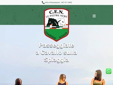 Passeggiate a cavallo sulla spiaggia