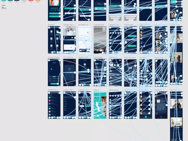 Prototipo Hi-Fi Studio Guzzino's app