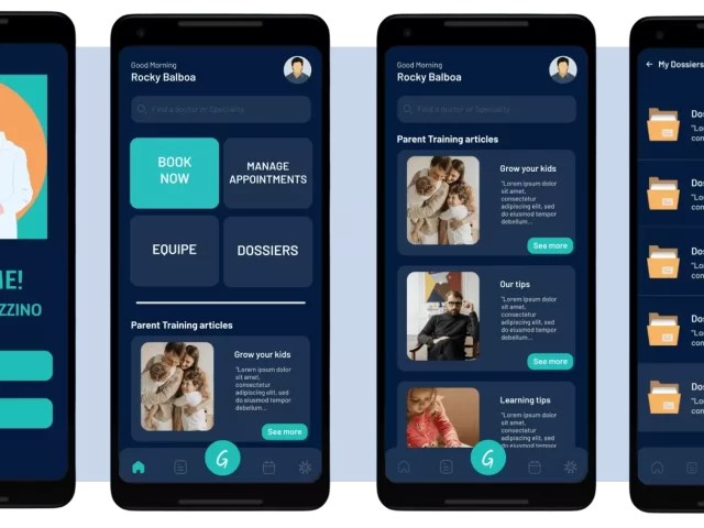 Schermate app G mobile