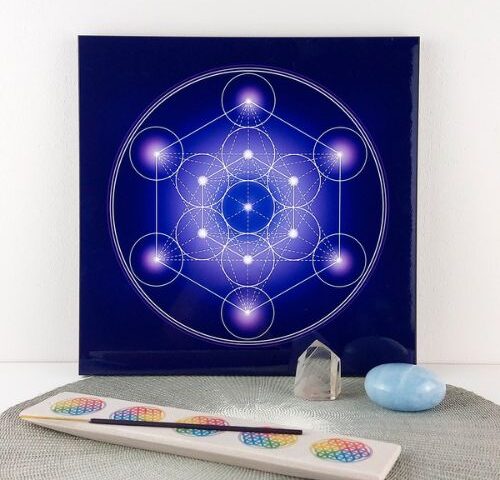 Vassoio Cubo di metatron