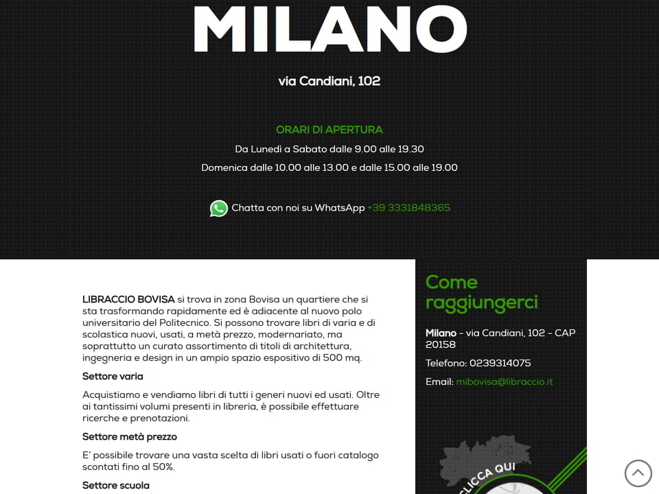 Libraccio Bovisa Milano