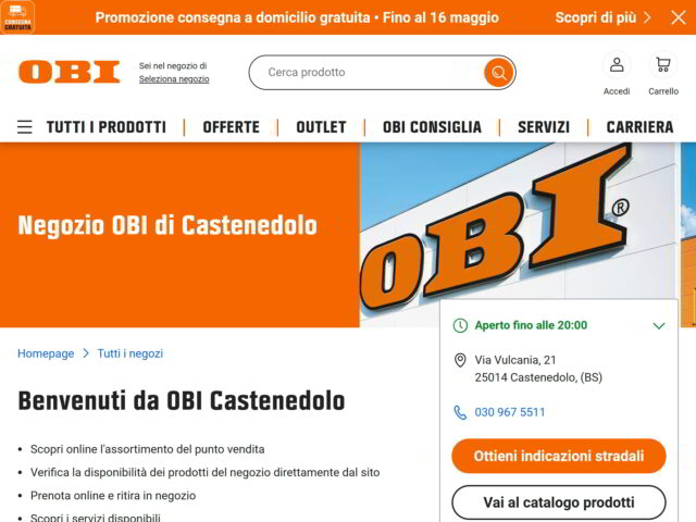 OBI Castenedolo: fai da te e giardino
