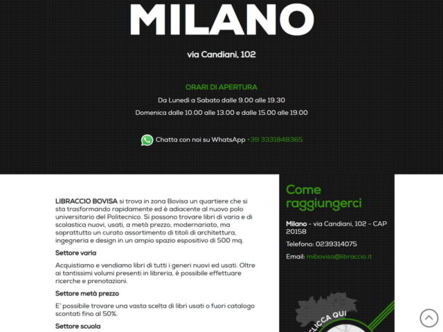 Libraccio Bovisa Milano