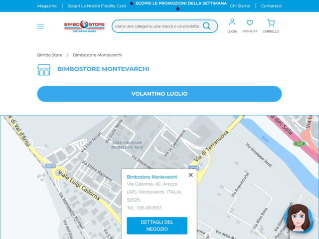 Bimbostore Montevarchi – Negozio per neonati e bambini