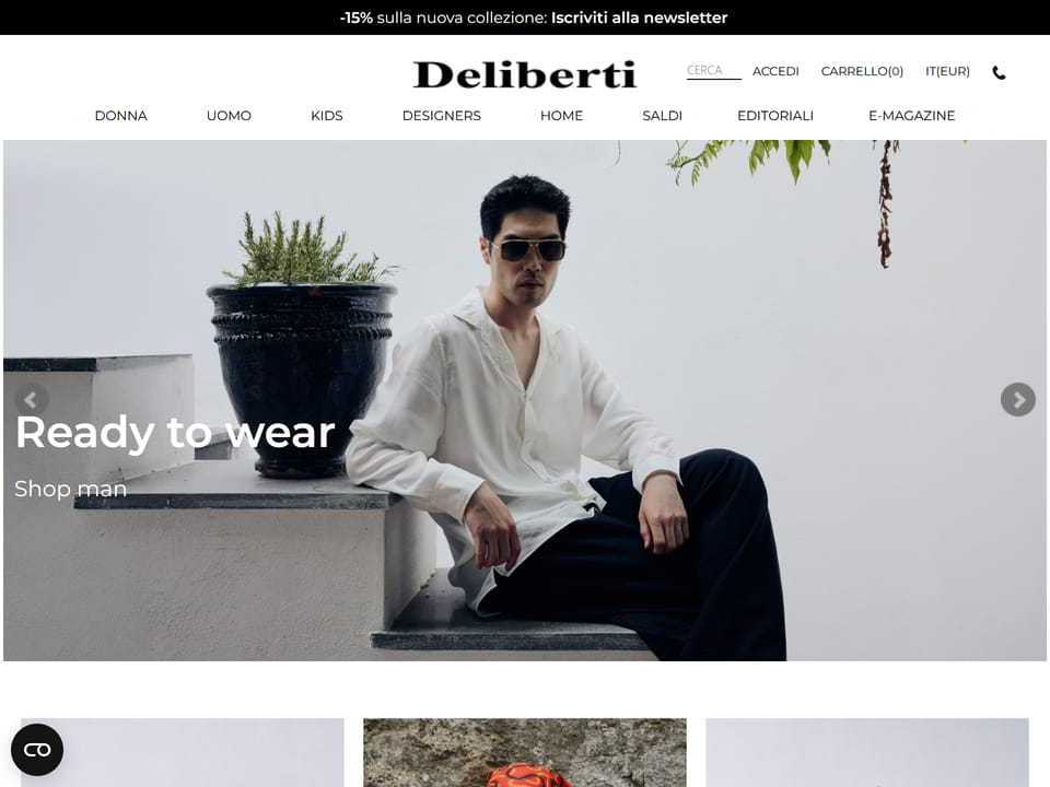 Deliberti – Moda e luxury shopping online