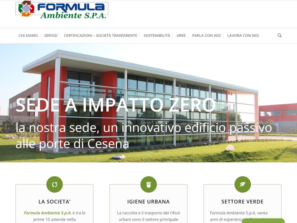 Formula Ambiente – Servizi ambientali