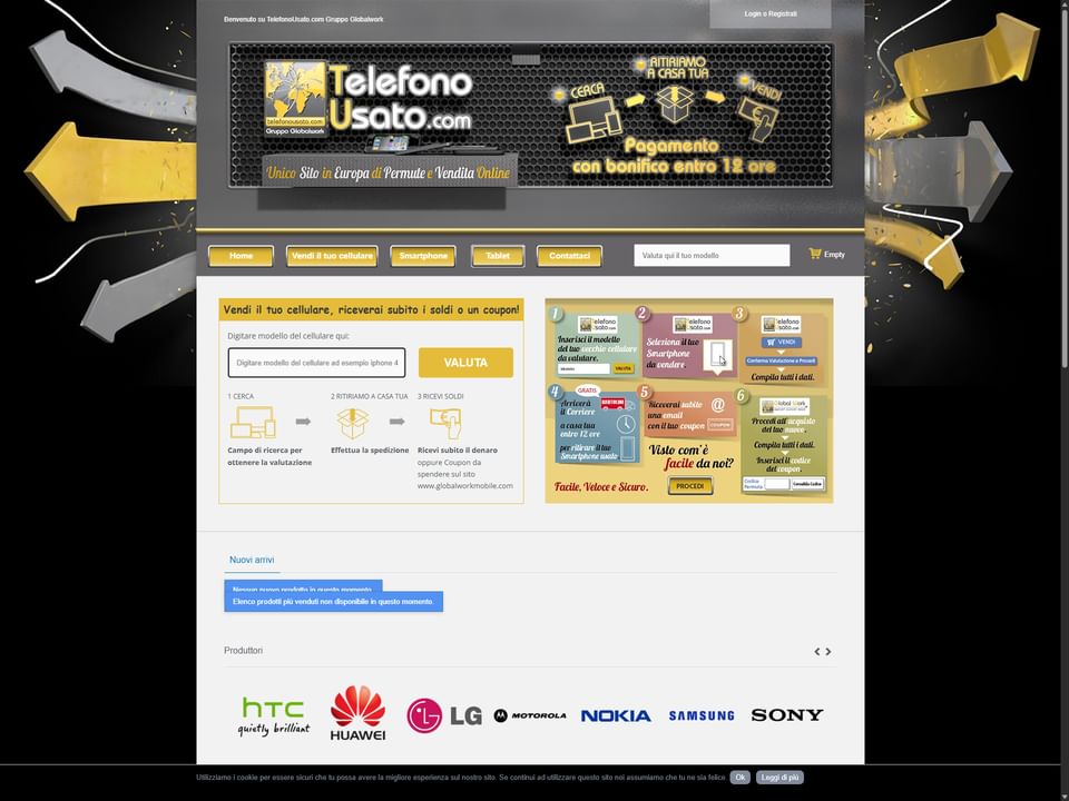 Global Work Mobile – Valuta e vendi il tuo usato