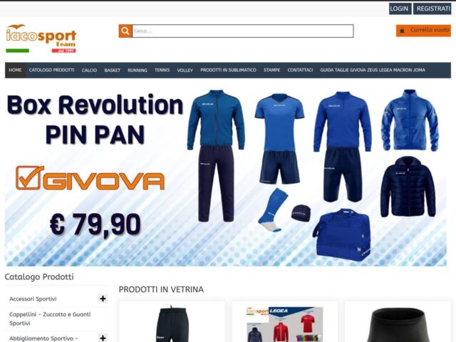 Iacosport – Abbigliamento e forniture sportive